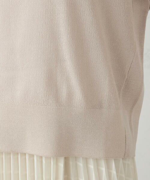 COMME CA ISM / コムサイズム ニット・セーター | 【洗濯機で洗える】ニットＴシャツ | 詳細9