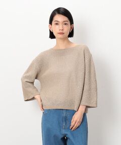 COMME CA ISM / コムサイズム ニット・セーター | 鹿の子編み　ミックスニット