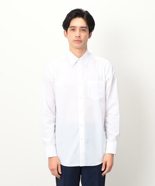 COMME CA ISM / コムサイズム シャツ・ブラウス | イージーケア ポリエステル コットン ブロード ドレスシャツ | 詳細6