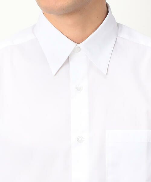 COMME CA ISM / コムサイズム シャツ・ブラウス | イージーケア ポリエステル コットン ブロード ドレスシャツ | 詳細9