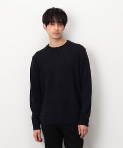 COMME CA ISM / コムサイズム ニット・セーター | リンクスチェック ニットプルオーバー