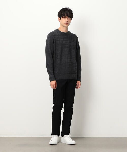 COMME CA ISM / コムサイズム ニット・セーター | リンクスチェック ニットプルオーバー | 詳細1