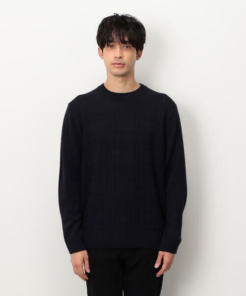 COMME CA ISM / コムサイズム ニット・セーター | リンクスチェック ニットプルオーバー | 詳細6