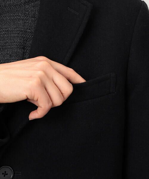 COMME CA ISM / コムサイズム その他アウター | ウールライク ビーバー チェスターコート | 詳細10