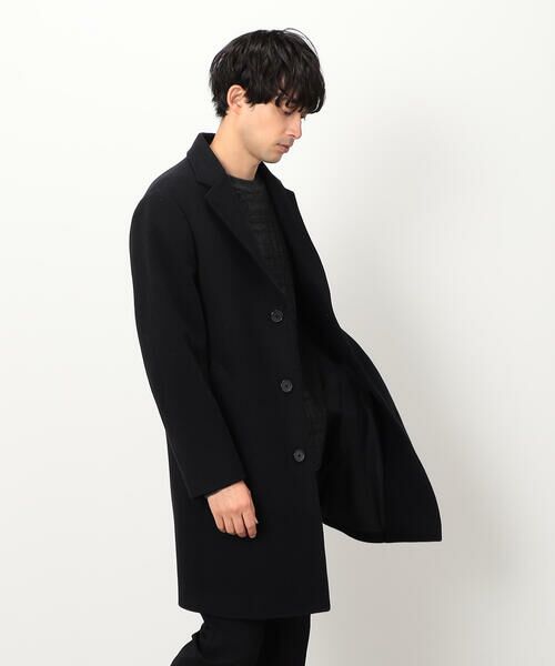COMME CA ISM / コムサイズム その他アウター | ウールライク ビーバー チェスターコート | 詳細3