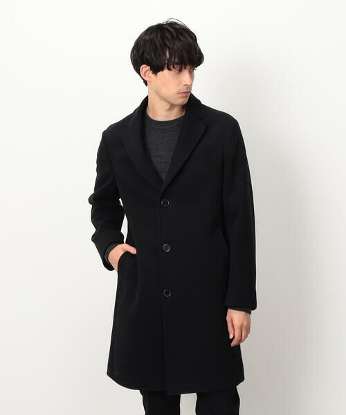 COMME CA ISM / コムサイズム その他アウター | ウールライク ビーバー チェスターコート | 詳細4