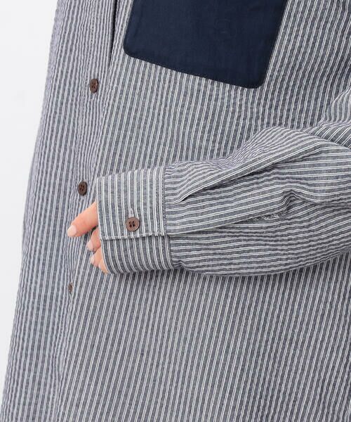 COMME CA ISM / コムサイズム シャツ・ブラウス | Ｗストライプシャツ | 詳細11