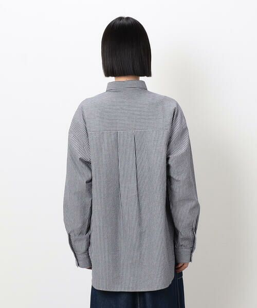 COMME CA ISM / コムサイズム シャツ・ブラウス | Ｗストライプシャツ | 詳細8