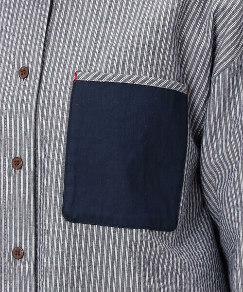 COMME CA ISM / コムサイズム シャツ・ブラウス | Ｗストライプシャツ | 詳細10