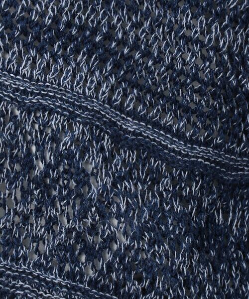 COMME CA ISM / コムサイズム カーディガン・ボレロ | ミックスデニム調　フーディーカーディガン | 詳細3
