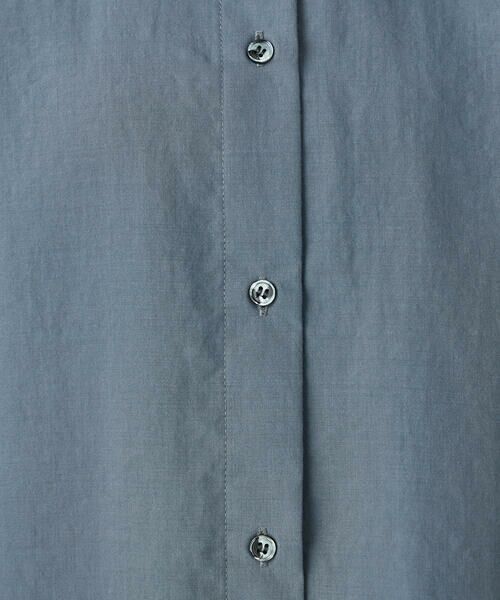 COMME CA ISM / コムサイズム シャツ・ブラウス | ポリエステルスパンブロードタック ロングシャツ | 詳細19