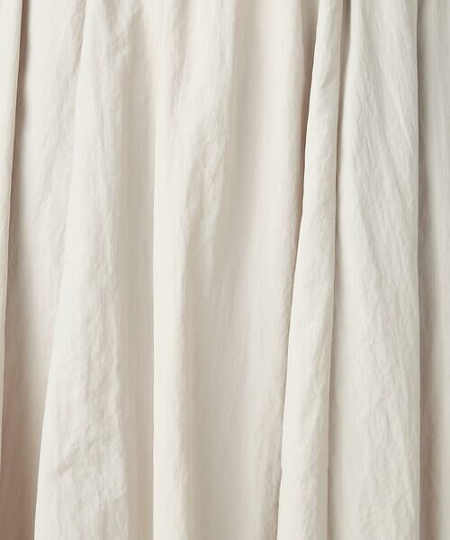 COMME CA ISM / コムサイズム ロング・マキシ丈スカート | ナイロンタフタボリュームスカート | 詳細14