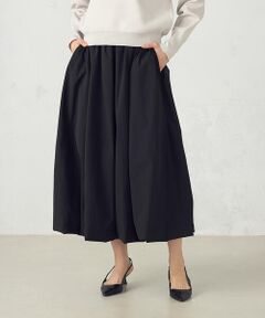 COMME CA ISM / コムサイズム ロング・マキシ丈スカート | 華やかな雰囲気を、手軽に取り入れられるバルーンスカート