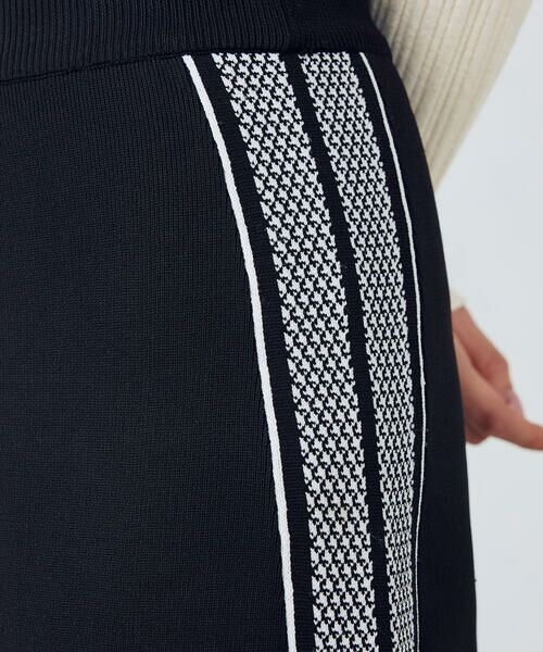 COMME CA ISM / コムサイズム ロング・マキシ丈スカート | 【セットアップ対応】ダブルフェイスシリーズサイドラインニットスカート | 詳細13