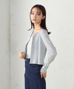 COMME CA ISM / コムサイズム カーディガン・ボレロ | 【アンサンブル対応】クロップド丈カーデガン