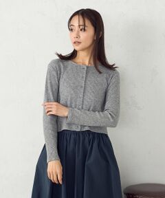 COMME CA ISM / コムサイズム カーディガン・ボレロ | 【アンサンブル対応】クロップド丈カーデガン