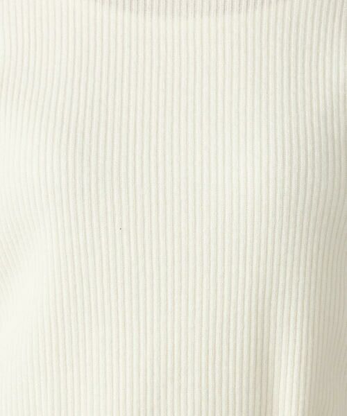 COMME CA ISM / コムサイズム カットソー | 【アンサンブル対応】クロップド丈 リブTシャツ | 詳細3