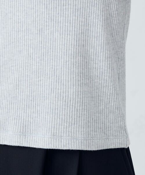 COMME CA ISM / コムサイズム カットソー | 【アンサンブル対応】クロップド丈 リブTシャツ | 詳細11