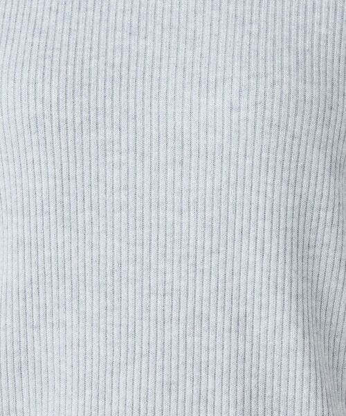 COMME CA ISM / コムサイズム カットソー | 【アンサンブル対応】クロップド丈 リブTシャツ | 詳細12