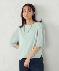 COMME CA ISM / コムサイズム カットソー | デザインスリーブカットソー