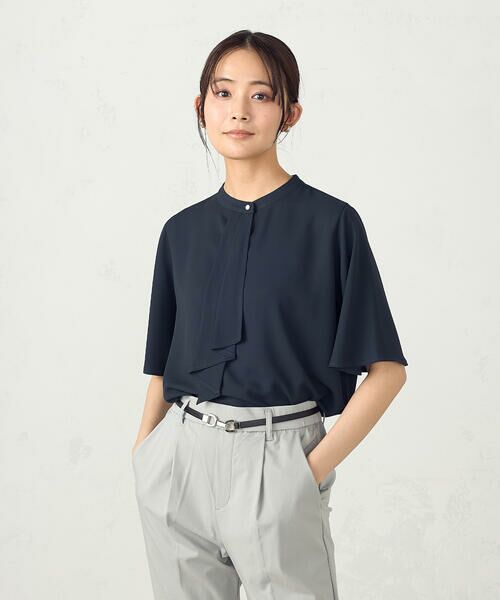 COMME CA ISM / コムサイズム シャツ・ブラウス | ボウタイ風 半袖ブラウス | 詳細30