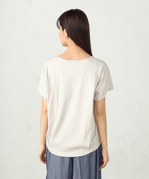 COMME CA ISM / コムサイズム カットソー | シルケットスムースUネックプルオーバー | 詳細15