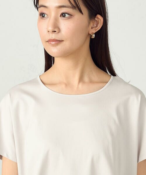 COMME CA ISM / コムサイズム カットソー | シルケットスムースUネックプルオーバー | 詳細16