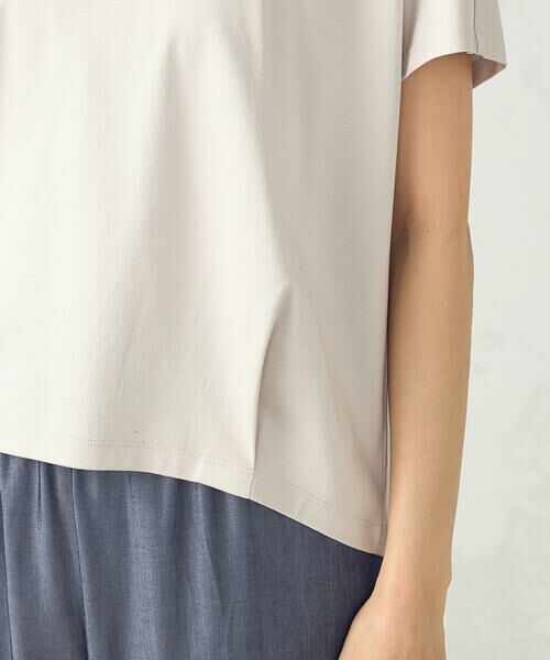 COMME CA ISM / コムサイズム カットソー | シルケットスムースUネックプルオーバー | 詳細18