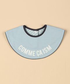 COMME CA ISM / コムサイズム ベビー・キッズグッズ | 【リバーシブル】ロゴ＆ボーダープリント スタイ