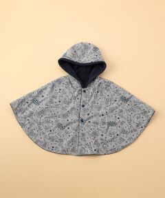 COMME CA ISM / コムサイズム ベビー・キッズグッズ | 【リバーシブル】動物柄プリント マント
