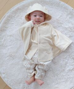 COMME CA ISM / コムサイズム ベビー・キッズグッズ | 【リバーシブル】動物柄プリント マント