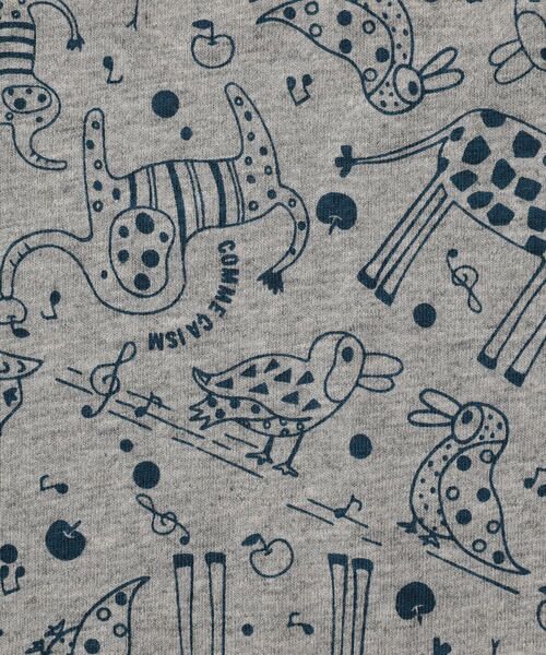 COMME CA ISM / コムサイズム ベビー・キッズグッズ | 【リバーシブル】動物柄プリント マント | 詳細3