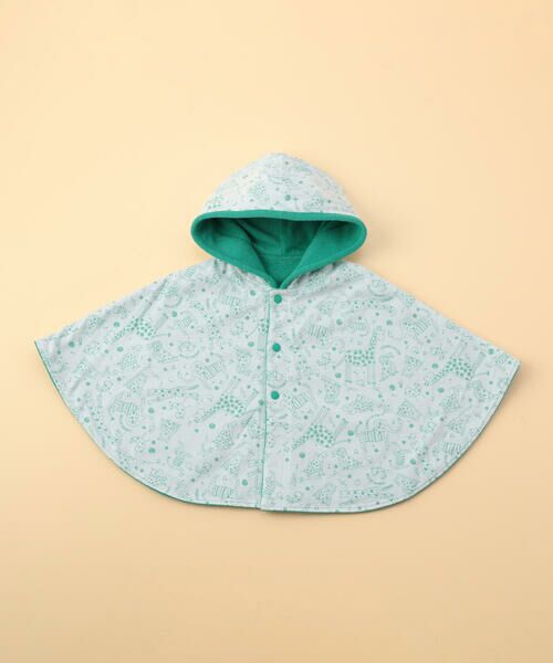 COMME CA ISM / コムサイズム ベビー・キッズグッズ | 【リバーシブル】動物柄プリント マント | 詳細17