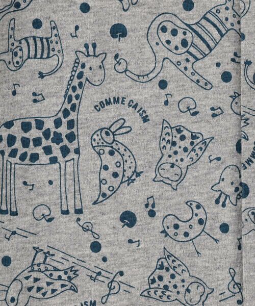 COMME CA ISM / コムサイズム ベビー・キッズグッズ | 動物柄プリント ツーウェイオール | 詳細1