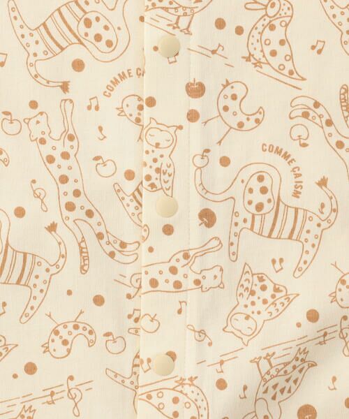 COMME CA ISM / コムサイズム ベビー・キッズグッズ | 動物柄プリント ツーウェイオール | 詳細11