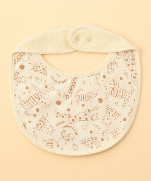 COMME CA ISM / コムサイズム ベビー・キッズグッズ | 【リバーシブル】動物柄プリント スタイ | 詳細9