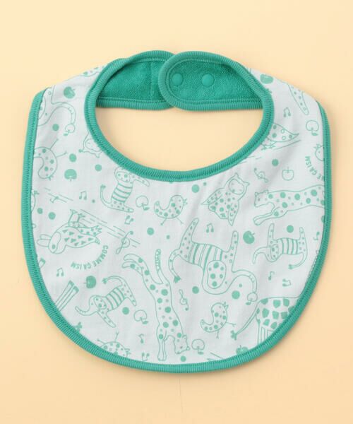 COMME CA ISM / コムサイズム ベビー・キッズグッズ | 【リバーシブル】動物柄プリント スタイ | 詳細13