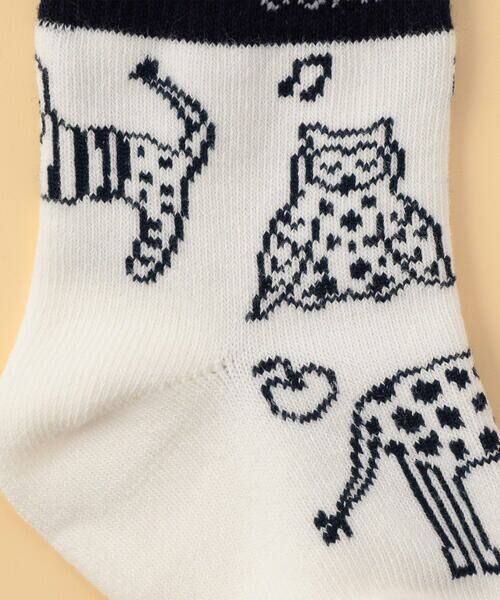 COMME CA ISM / コムサイズム ベビー・キッズグッズ | 動物柄ソックス | 詳細1