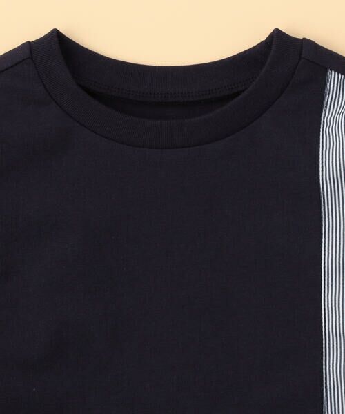 COMME CA ISM / コムサイズム ベビー・キッズグッズ | ストライプコンビデザイン 長袖Ｔシャツ(ベビーサイズ) | 詳細8