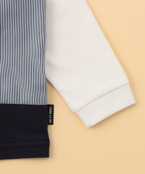 COMME CA ISM / コムサイズム ベビー・キッズグッズ | ストライプコンビデザイン 長袖Ｔシャツ(ベビーサイズ) | 詳細9