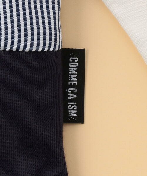 COMME CA ISM / コムサイズム ベビー・キッズグッズ | ストライプコンビデザイン 長袖Ｔシャツ(ベビーサイズ) | 詳細10