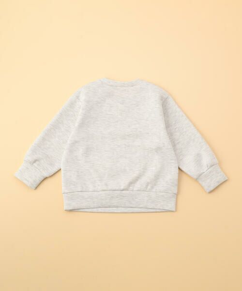 COMME CA ISM / コムサイズム ベビー・キッズグッズ | プリント×エンボス ロゴ長袖トレーナー(ベビーサイズ) | 詳細7