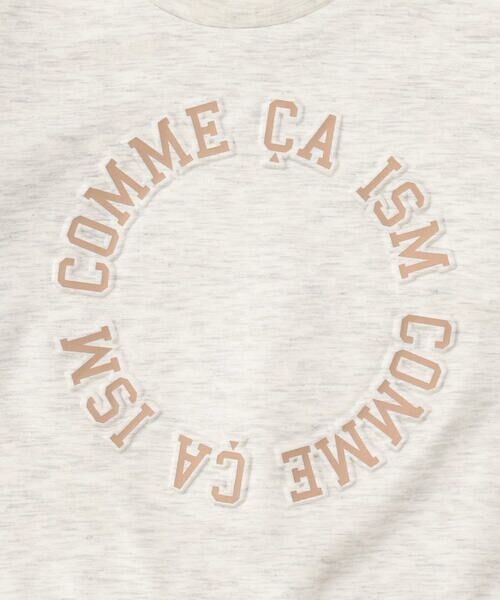 COMME CA ISM / コムサイズム ベビー・キッズグッズ | プリント×エンボス ロゴ長袖トレーナー(ベビーサイズ) | 詳細11