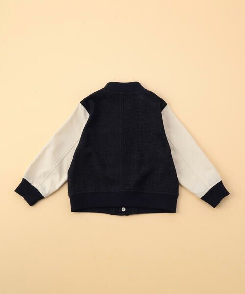 COMME CA ISM / コムサイズム ベビー・キッズグッズ | デニム調 スタジアムジャンパー(ベビーサイズ) | 詳細1