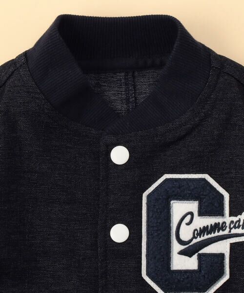 COMME CA ISM / コムサイズム ベビー・キッズグッズ | デニム調 スタジアムジャンパー(ベビーサイズ) | 詳細2