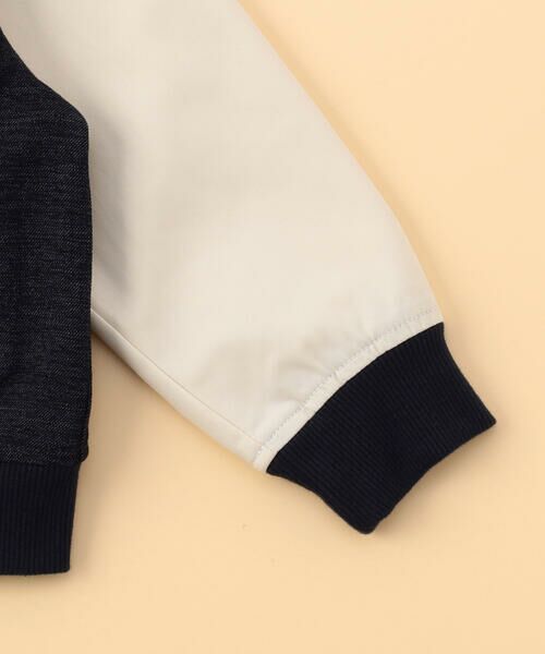 COMME CA ISM / コムサイズム ベビー・キッズグッズ | デニム調 スタジアムジャンパー(ベビーサイズ) | 詳細3