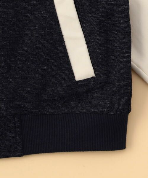 COMME CA ISM / コムサイズム ベビー・キッズグッズ | デニム調 スタジアムジャンパー(ベビーサイズ) | 詳細5