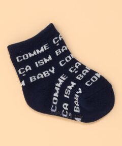 COMME CA ISM / コムサイズム ベビー・キッズグッズ | ロゴ総柄ソックス