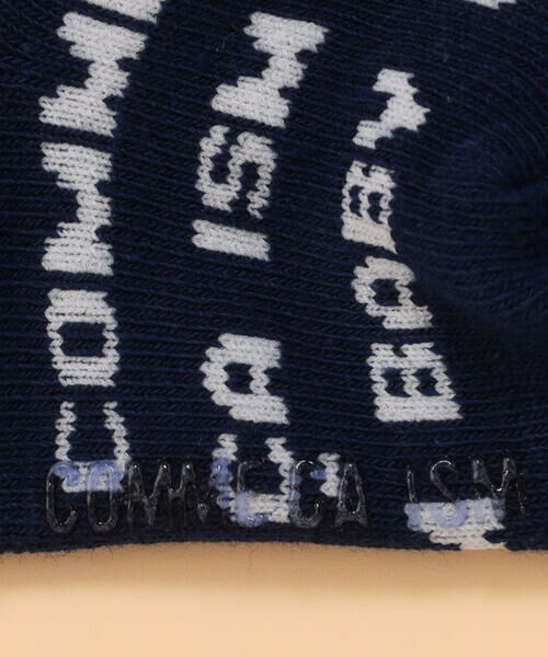 COMME CA ISM / コムサイズム ベビー・キッズグッズ | ロゴ総柄ソックス | 詳細5