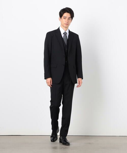 COMME CA ISM / コムサイズム セットアップ | 【セットアップ対応】トロピカルジャケット ポリエステル/ウール | 詳細1